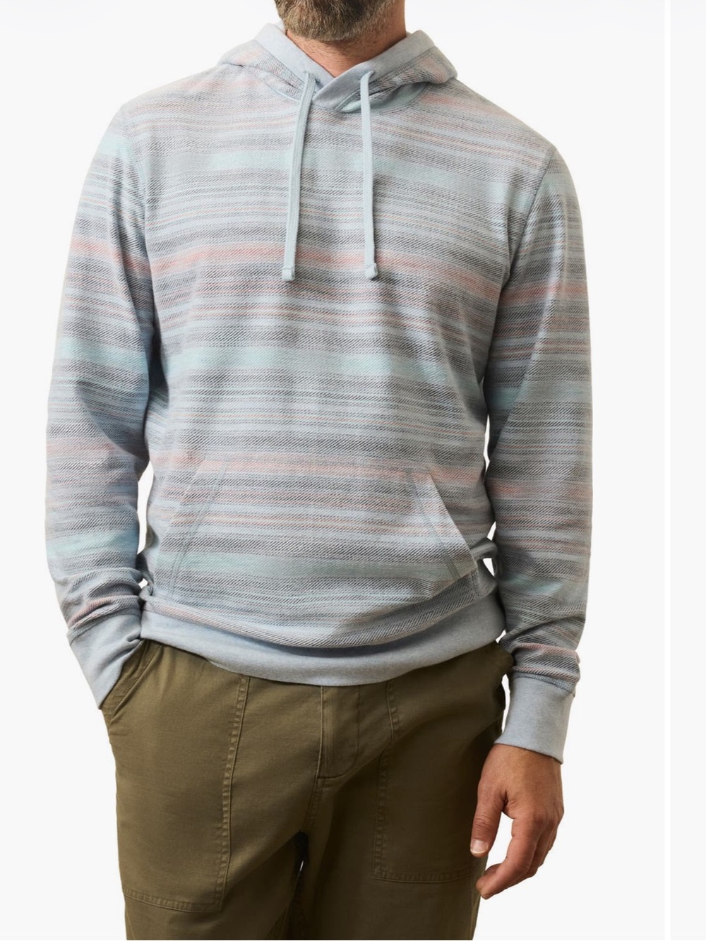 NEW💙 FAHERTY Byron Bay hoodie in Summit Springs size small $148